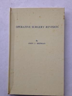 Seller image for Operative Surgery Revision for sale by Book Souk