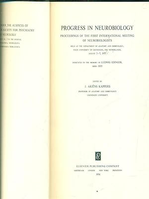 Seller image for Progress in neurobiology for sale by Librodifaccia