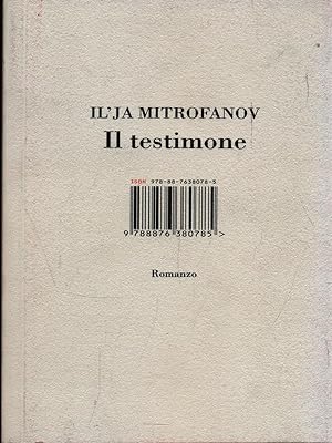 Bild des Verkufers fr Il testimone zum Verkauf von Librodifaccia
