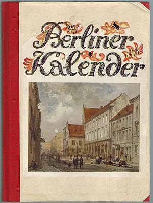 Berliner Kalender. 1931. [Vierter Jahrgang].