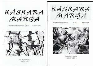 Seller image for KASKARA MARGA. Revista trimestral de Poesa Colateral. Nmeros: n 1, diciembre 1997 al n 30 y ltimo, junio 2005. (a falta de los nms. 12 y 22, para ser coleccin completa). for sale by Librera Torren de Rueda