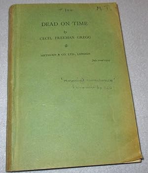 Seller image for Dead on Time for sale by Bramble Books