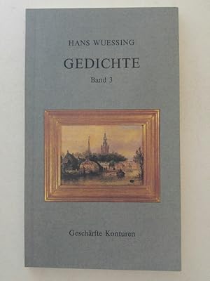 Bild des Verkufers fr Geschrfte Konturen, Gedichte, Bd. 3 zum Verkauf von ANTIQUARIAT Franke BRUDDENBOOKS