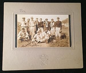 Circa 1930 Muncy, PA ORIGINAL LOCAL BASEBALL TEAM PHOTOGRAPH (Cabinet Card)