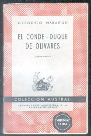 Imagen del vendedor de EL CONDE-DUQUE DE OLIVARES. a la venta por Librera Raimundo