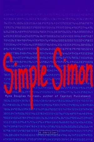 Imagen del vendedor de Pearson, Ryne Douglas | Simple Simon | Signed First Edition Copy a la venta por VJ Books