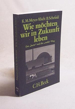 Seller image for Wie mchten wir in Zukunft leben : d. harte u.d. sanfte Weg ; [e. Publ. d. Vereinigung dt. Wissenschaftler (VDW)] / Klaus Michael Meyer-Abich ; Bertram Schefold. Mit Kommentaren von Gnter Altner . for sale by Versandantiquariat Buchegger