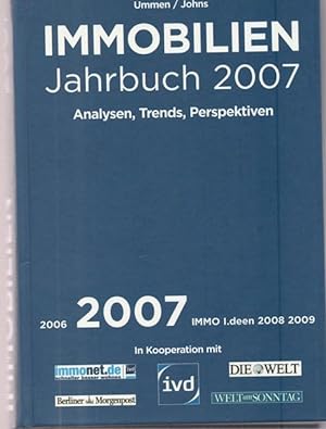 Immobilien Jahrbuch 2007. Analysen, Trends, Pespektiven.