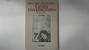 Imagen del vendedor de Gegen das Vergessen. Texte von. Radierungen von Michael Helm. Vorw.: Claudia Hahm / Bund bibliophil a la venta por Antiquariat Maiwald