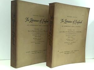 Bild des Verkufers fr Literature of England - An anthology and a history (2 Bnde). zum Verkauf von ABC Versand e.K.