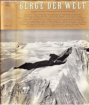 BERGE DER WELT. Das Buch der Forscher und Bergsteiger.Im Auftrag der schweizerischen Stiftung für...