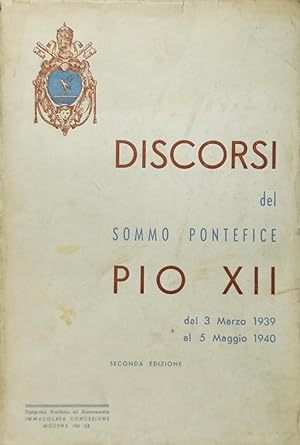 Discorsi del sommo pontefice Pio XII - 3 volumi