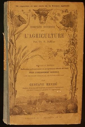 Seller image for SIMPLES NOTIONS SUR L'AGRICULTURE. for sale by Librairie Franck LAUNAI