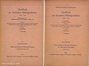 Handbuch zur deutschen Militärgeschichte 1648-1936. 5 Bände