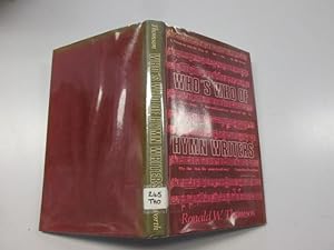 Immagine del venditore per Who's who of hymn writers venduto da Goldstone Rare Books