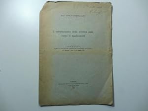 L'orientamento della scienza pura verso le applicazioni