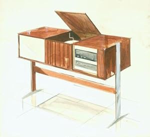 Hi-Fi Stereo. Mid Century Modern Design.