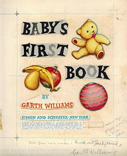 Seller image for Trial Design for Cover of "Baby's First Book" (My First Book) X. Signed. for sale by Wittenborn Art Books