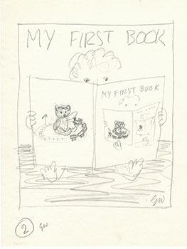 Seller image for Trial Design for Cover of "Baby's First Book" (My First Book) II. Signed. for sale by Wittenborn Art Books