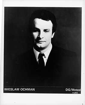 Seller image for Portrait of opera tenor Wieslaw Ochman. for sale by Wittenborn Art Books