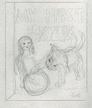 Bild des Verkufers fr Trial Design for Cover of "Baby's First Book" (My First Book) IX. Signed. zum Verkauf von Wittenborn Art Books