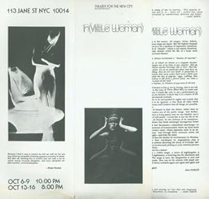 Program for Invisible Woman. Surrealist Dance. October 1977.