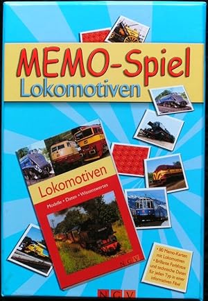 Memo-Spiel Lokomotiven