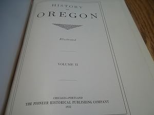 History of Oregon (Biographical) - Illustrated VOLUME III (3)