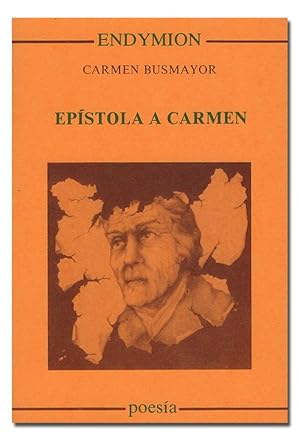 Bild des Verkufers fr Epstola a Carmen. zum Verkauf von Librera Berceo (Libros Antiguos)