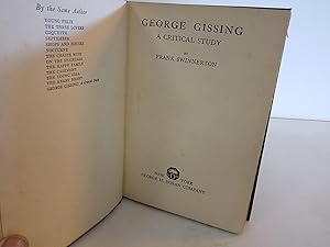George Gissing, A Critical Study