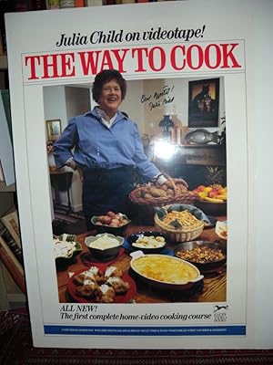 The Way To Cook ; Julia Child On Videotape (poster)