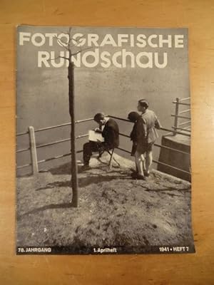 Seller image for Fotografische Rundschau. 78. Jahrgang, Heft 7, 01. April 1941 for sale by Antiquariat Weber