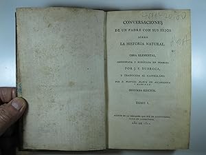 Imagen del vendedor de CONVERSACIONES DE UN PADRE CON SUS HIJOS SOBRE HISTORIA NATURAL. OBRA ELEMENTAL: TOMO 1 a la venta por Costa LLibreter