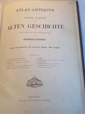 Atlas Antiquus. Zwölf Karten zur Alten Geschichte.