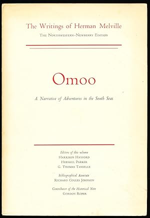 Seller image for Omoo, A Narrative of Adventures in the South Seas: the Writings of Herman Melville for sale by Paradox Books USA