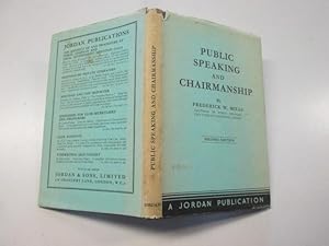 Imagen del vendedor de Public speaking and chairmanship a la venta por Goldstone Rare Books