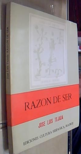 Imagen del vendedor de Razn de ser a la venta por Librera La Candela