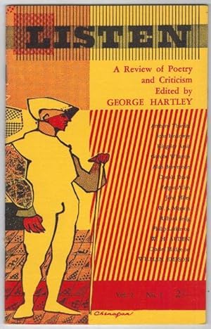 Listen. A Review of Poetry and Criticism. Volume Two Number One