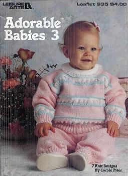Adorable Babies 3 Leaflet 935