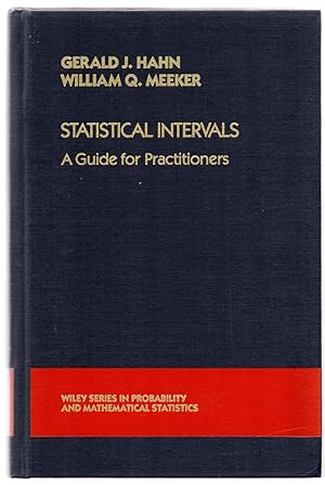 Imagen del vendedor de Statistical Intervals: A Guide for Practitioners a la venta por Attic Books (ABAC, ILAB)