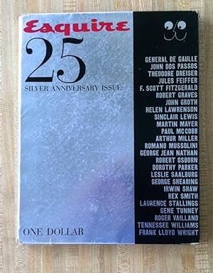 Esquire Magazine: October 1958 25th Silver Anniversary Issue. Vol. L, No. 4, Whole No. 299.