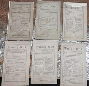 The Missionary Herald - 90 issues - December 1827 and between 1853 and 1874.