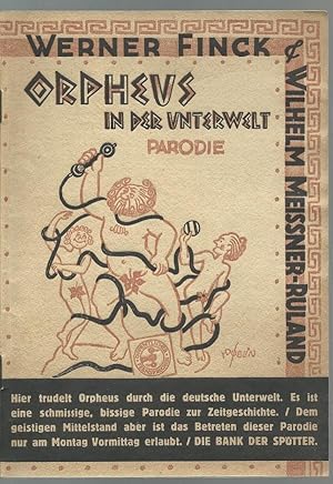 Orpheus in der Unterwelt. Parodie.