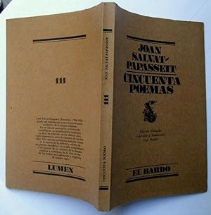 Imagen del vendedor de Cincuenta Poemas a la venta por La Social. Galera y Libros