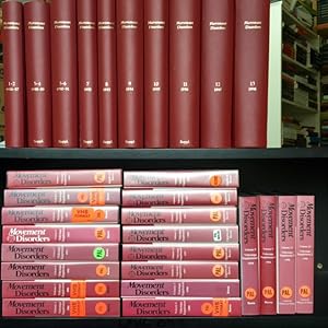Movement Disorders Journal. Complete issues from 1986-1998 in 10 vols. With VHS Videotapes. Offic...