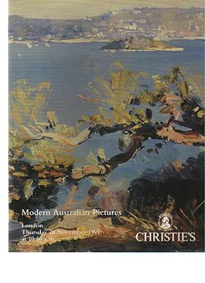 Christies November 1991 Modern Australian Pictures