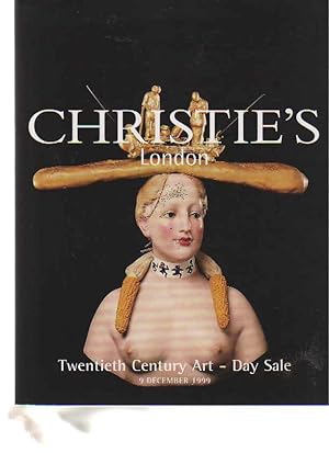 Seller image for Christies 1999 20th Century Art - Day Sale for sale by thecatalogstarcom Ltd