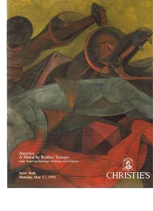 Christies 1993 America A Mural By Rufino Tamayo