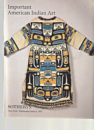 Sothebys 1997 Important American Indian Art