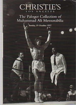 Christies 1997 The Paloger Collection Mohammad Ali Memorabilia